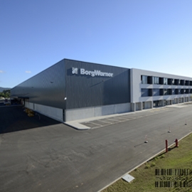 Vue extérieure de l'unité industrielle - Borg Warner - INDUSTRIEL - Multiprojectus